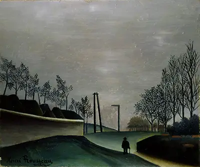 View of the Fortifications Henri Rousseau